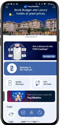 Smartphone showcasing the StayIn app interface with vibrant graphics